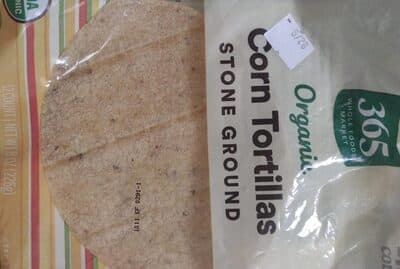 Organic Corn Tortillas Stone Ground