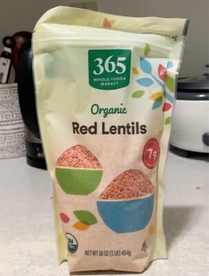 Organic Red Lentils
