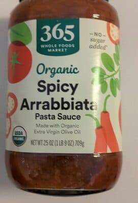 Organic Spicy Arabia Pasta Sauce