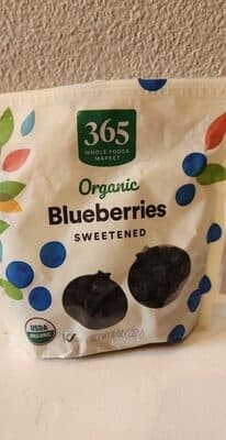Organic Sweetened Blueberries