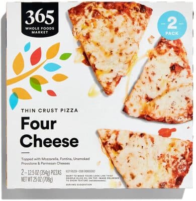 Thin Crust Four Cheese