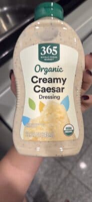 Organic Creamy Caesar Dressing
