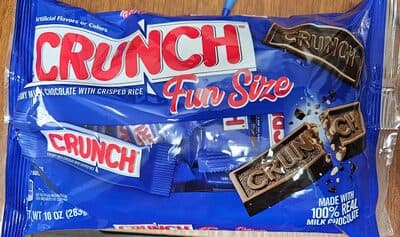 Creamy Milk Chocolate with Crisped Rice Fun Size Bars