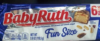 Dry Roasted Peanuts, Rich Caramel and Smooth Nougat Fun Size Bar