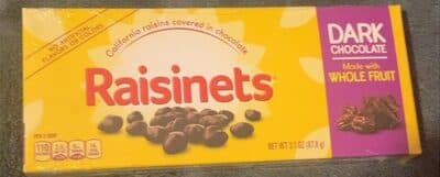 Raisinets Covered In Dark Chocolate Raisins