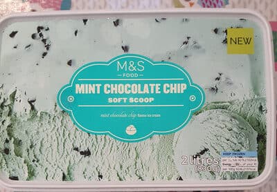 mint choc chip soft Scoop