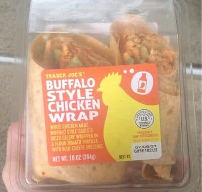 Buffalo Style Chicken Wrap