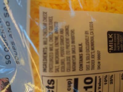 Shredded Mild Cheddar Cheese