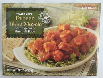 Paneer Tikka Masala with Spinach Basmati Rice