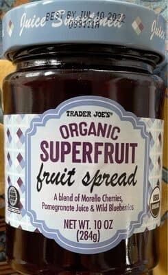 Trader Joe's Organic Super Fruit Spread