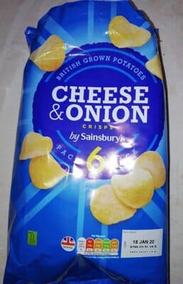 Cheese & Onion Crisps