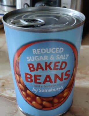 Reduced Sugar and Salt Baked Beans