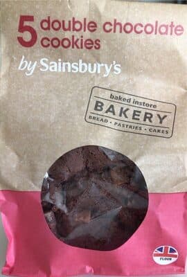 Double chocolate cookies