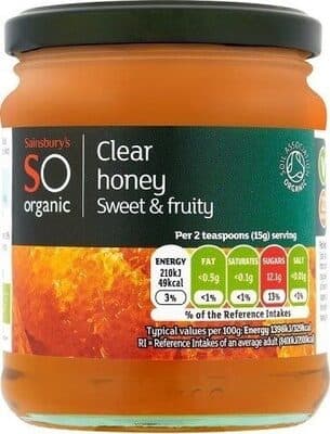 SO Organic Clear Honey