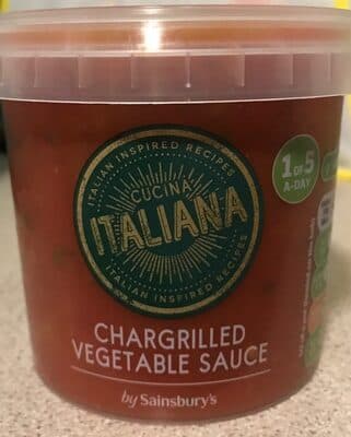 Chargrilled Vegetable Sauce