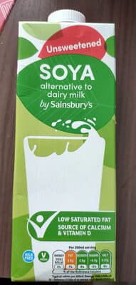 Unsweetened Soya