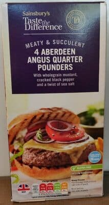 Aberdeen Angus Quarter Pounders