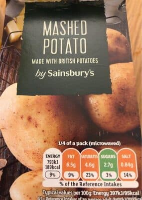 Mashed potato