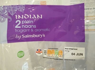 Plain Naan Bread