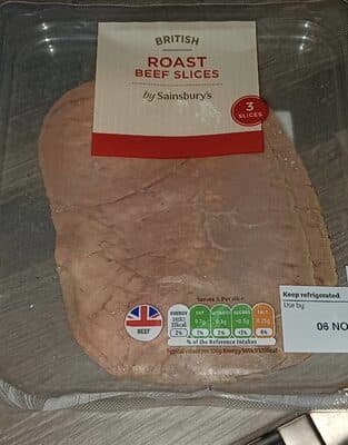 Roast Beef Slices