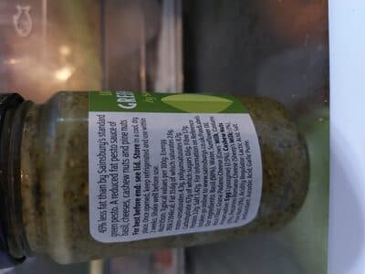 Lighter Green Pesto