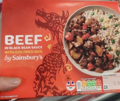 Beef In Black Bean Sauce
