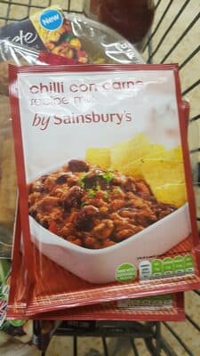Sainsbury own chilli con crane