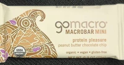 Peanut Butter Chocolate Chip Protein Pleasure Macrobar Mini