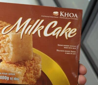 Milk cake