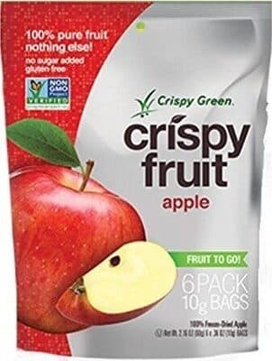 No Sugar Added 100% Freeze-Dried Apple Crispy Fruit