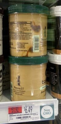 Brown Butter Caramel Organic Gelato
