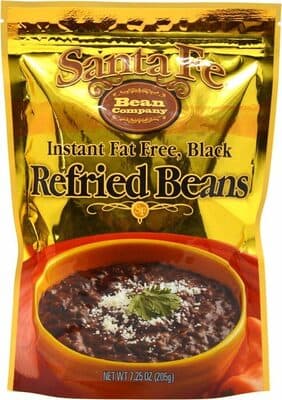 Company instant fat free black refried beans