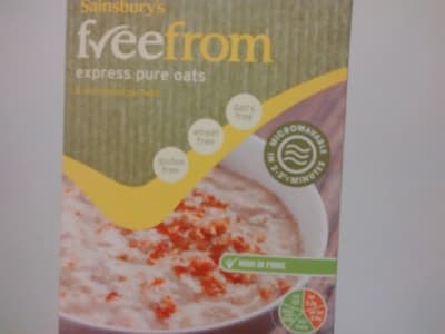 Sainsbury's FreeFrom express pure oats