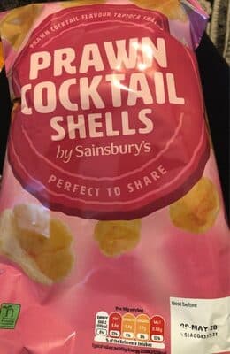 Prawn cocktail shells