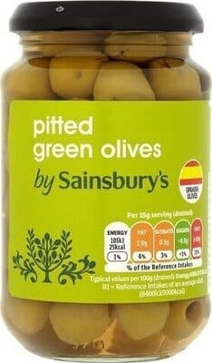 Pitted Green Olives