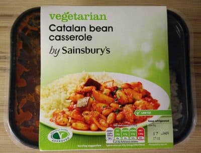 Vegetarian Catalan bean casserole