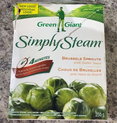 Simply Steam Brussels Sprouts with Butter Sauce