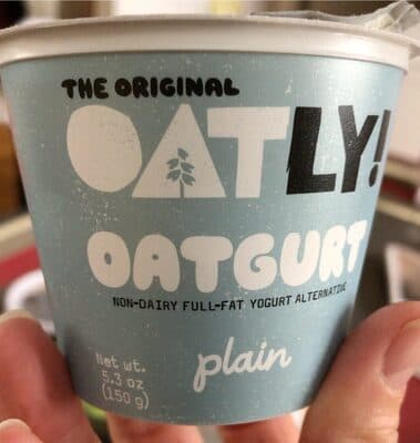 Plain Oatgurt Non-Dairy Full-Fat Yogurt Alternative