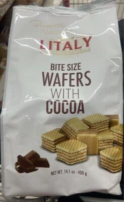 Bite Size Wafers With Cocoa