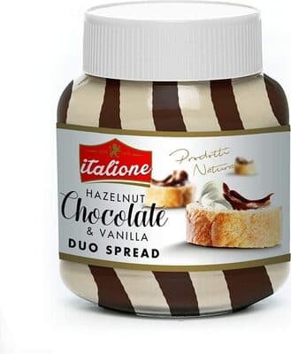 Hazelnut Chocolate & Vanilla Duo Spread