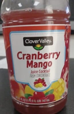 Cranberry Mango Juice Cocktail From Concentrate
