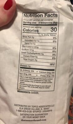 Pure Granulated Sugar