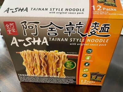 Tainan Style Noodle with Original Sauce Pack