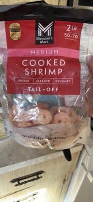 Medium Cooked Shrimp