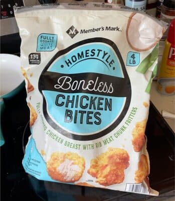 Fully Cooked Homestyle Boneless Chicken Bites