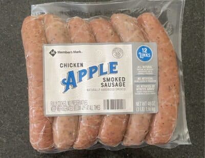 Chicken Apple Smoked Sausage