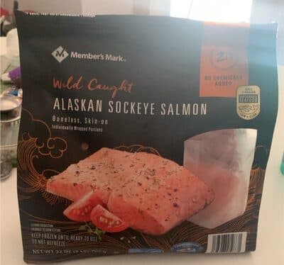 Wild Caught Alaskan Sockeye Salmon