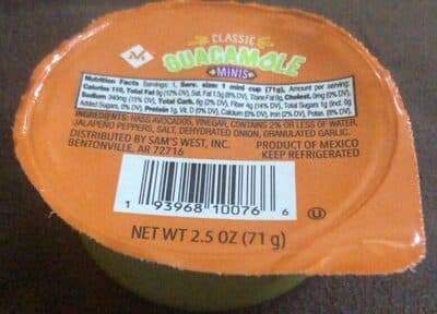Classic Guacamole Minis