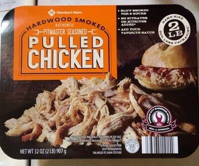 Hardwood Smoked Authentic Pitmaster Seasoned Pulled Chicken