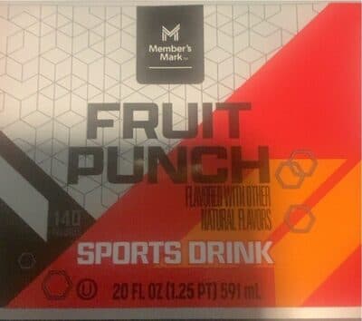 Fruit Punch Sports Drink